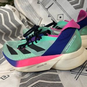 Adidas Women's Athletic Shoes - Mint, Pink, and Blue